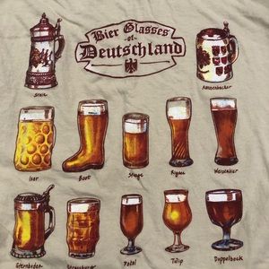 German Beer T-shirt XL